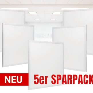 5er SPARPACK LED PANEL 62cm, 4000K