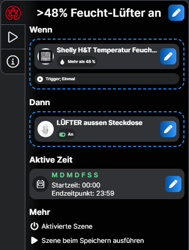 Pflanzenlicht Steuerung durch Shelly von 420LED